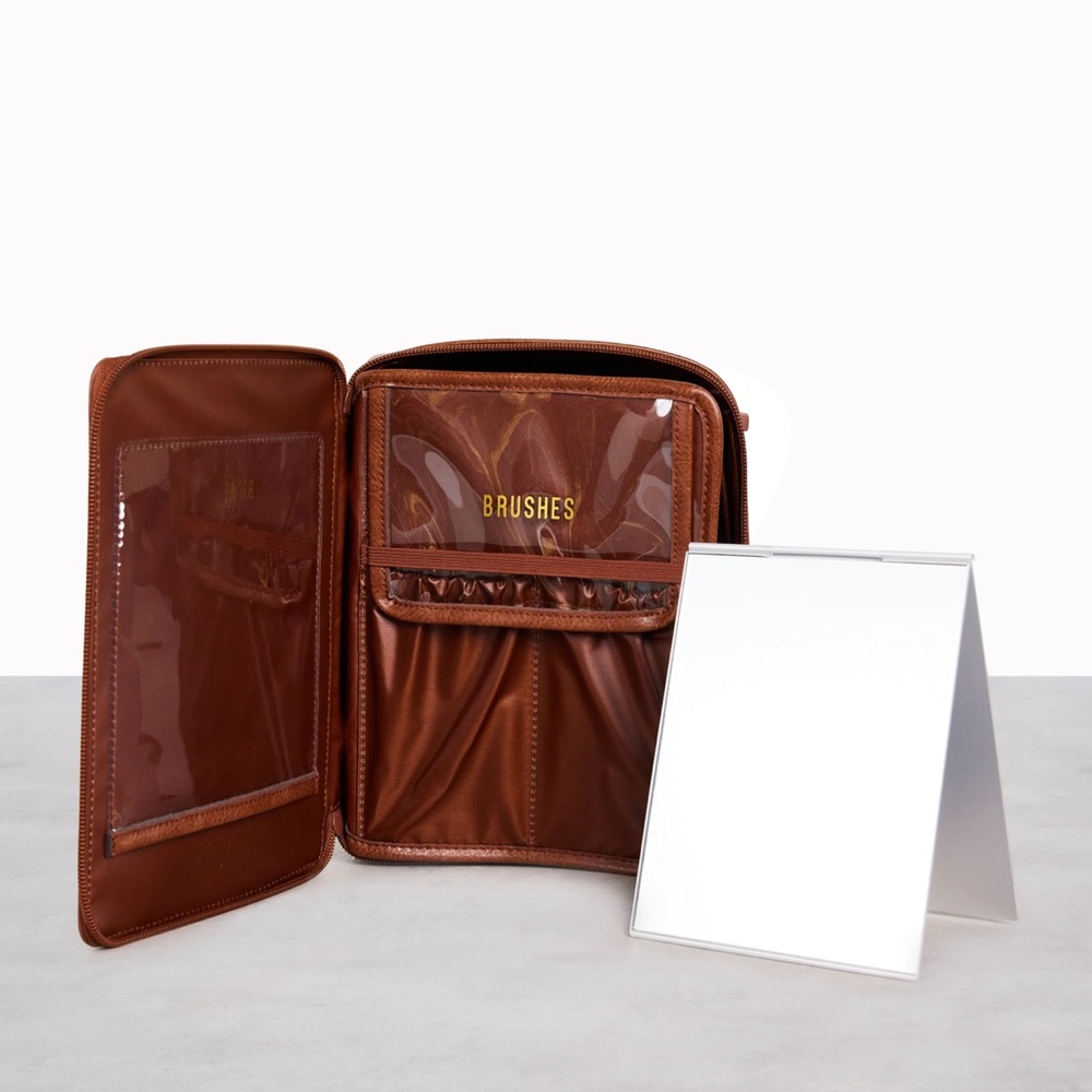 Brand new Beis Cosmetic Case in Maple